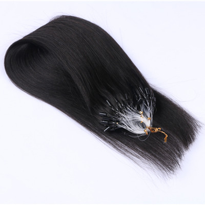 Micro Ring Loop Hair Weft Micro Bead Hair Weft Extensions Micro Loop Weft hair Extension HN235